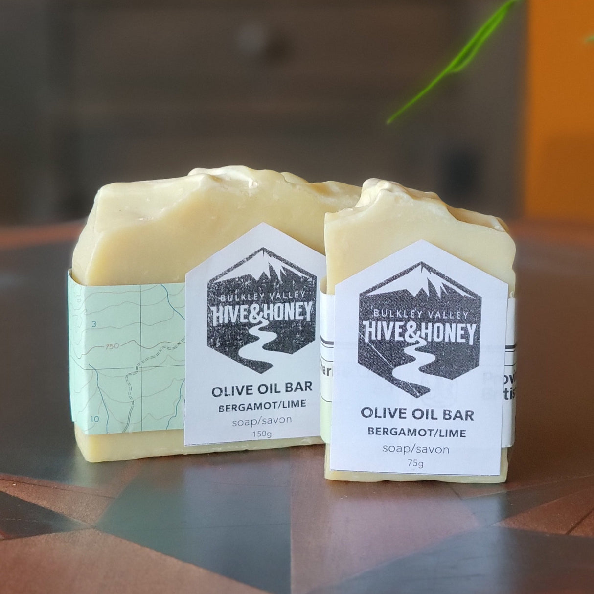 Bergamot / Lime Olive Oil Soap - Hive & Honey