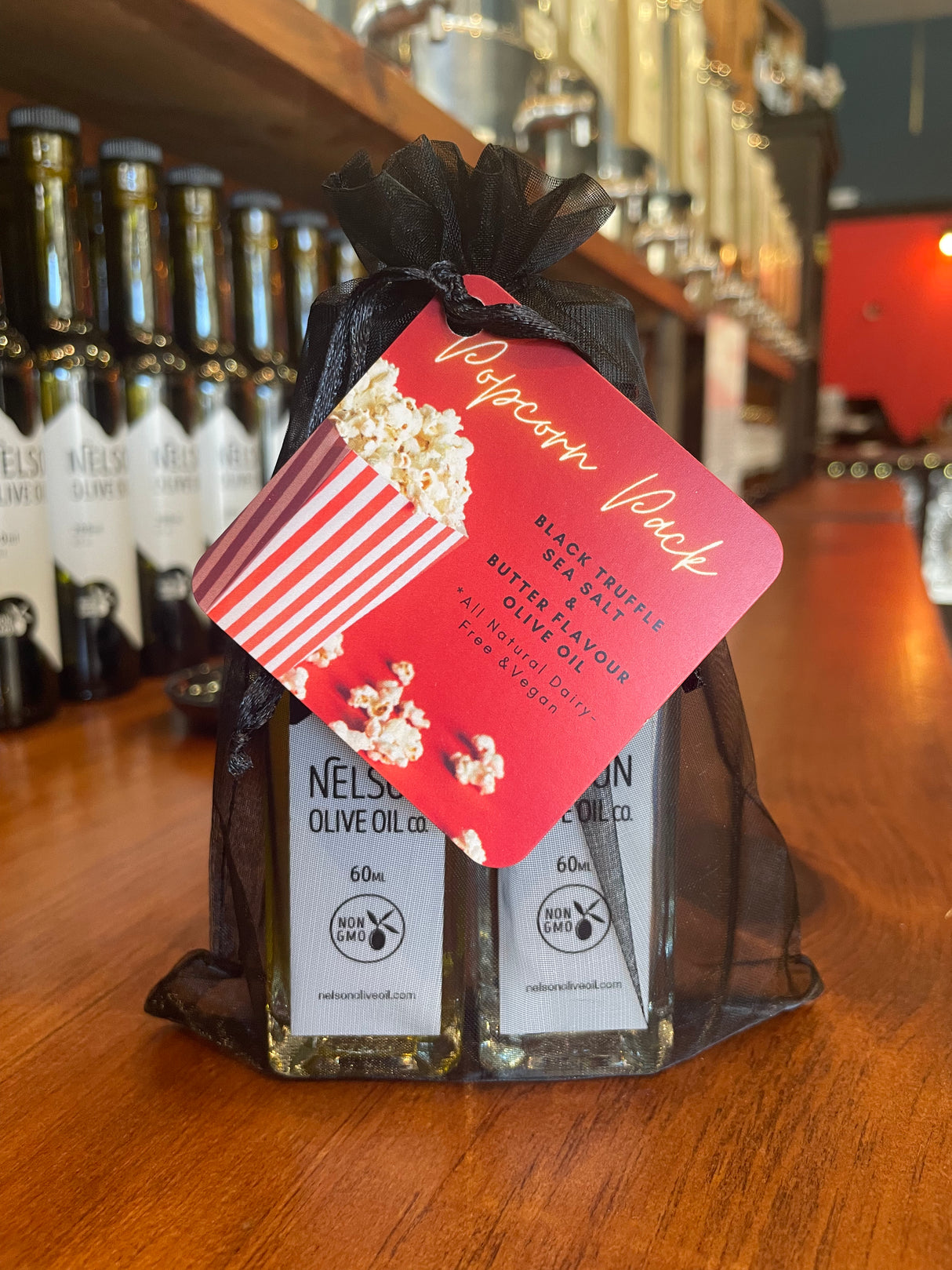 "Popcorn Pack" Butter Oil & Truffle Salt (60ml & 70g)