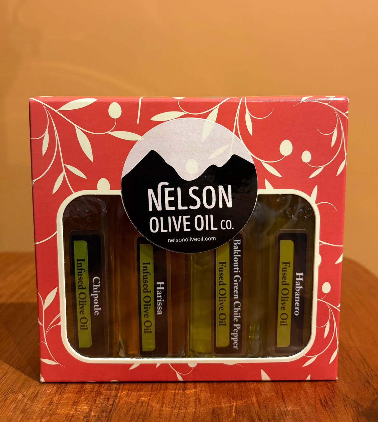 "Spicy Sensations" Flavoured Olive Oil Pack (4x60ml)