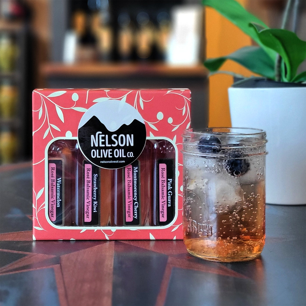 "Rosé Romance" Balsamic Shrub Pack (4x60ml)