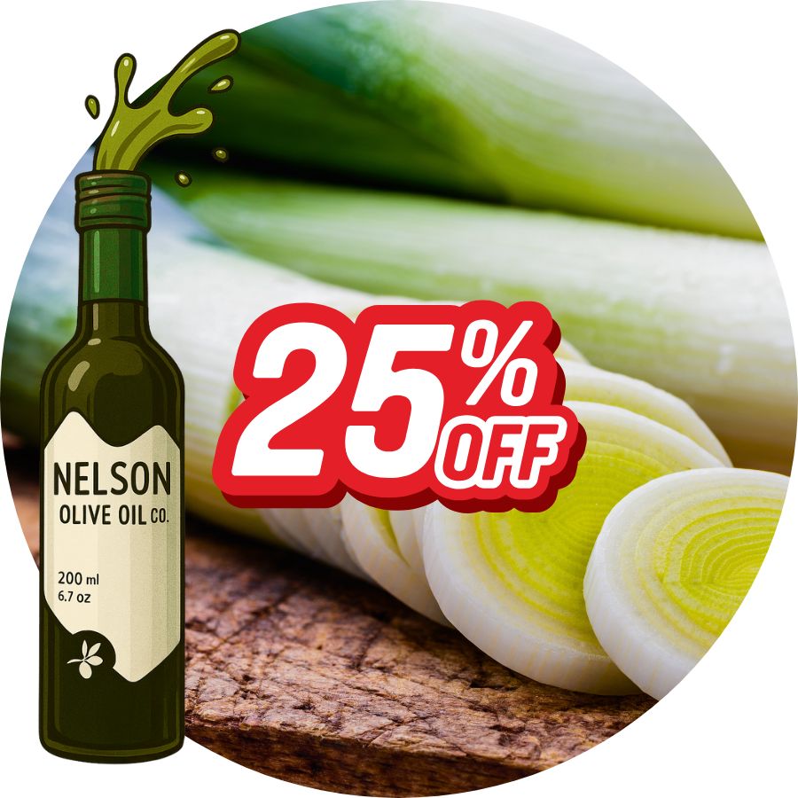 Greek Leek Fused Olive Oil