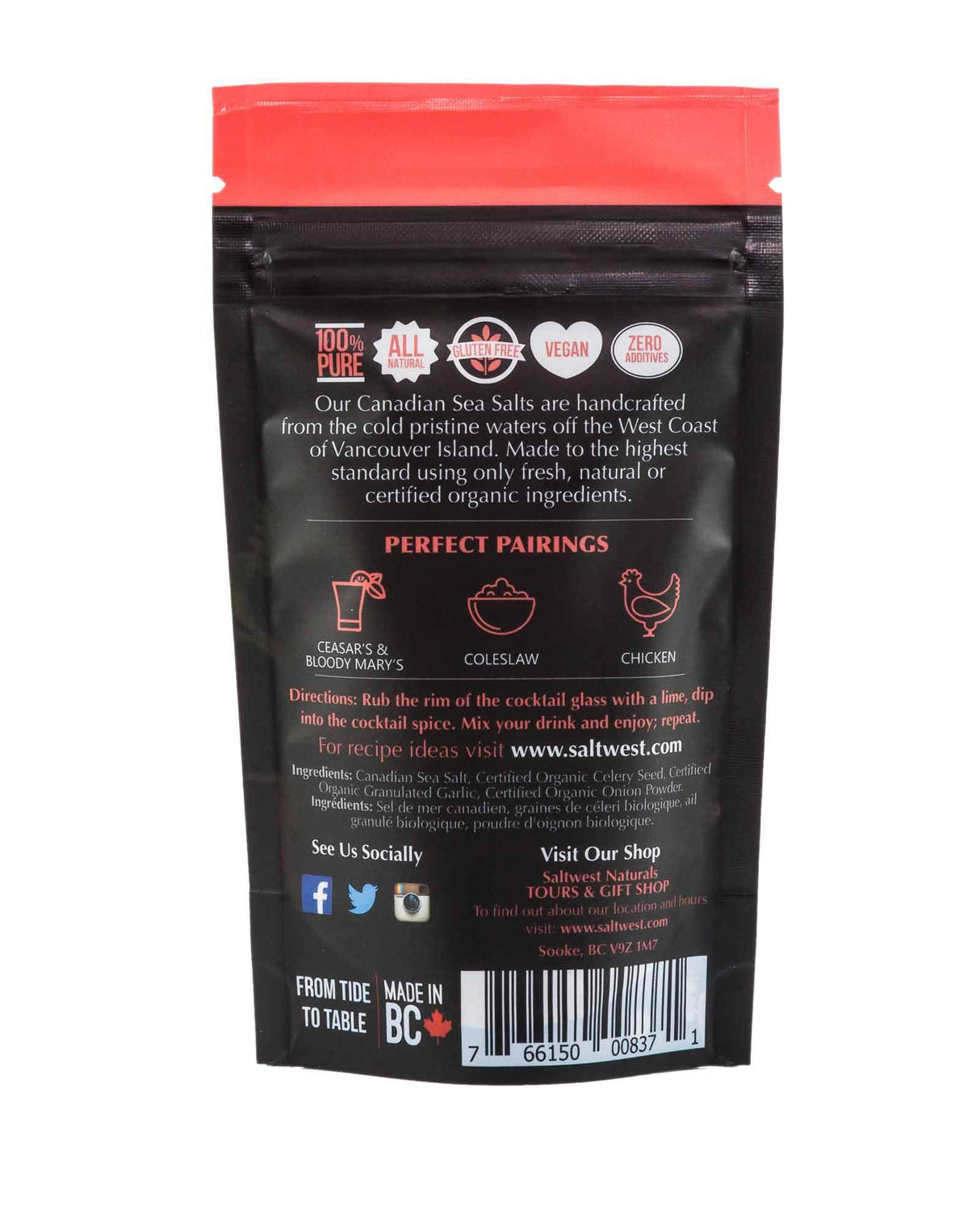 Applewood Smoked Sea Salt (Saltwest™) 45g