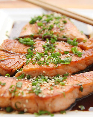 Marinade: Honey Ginger & Sesame Salmon