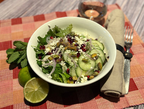 Image of fennel and pomegranate salad