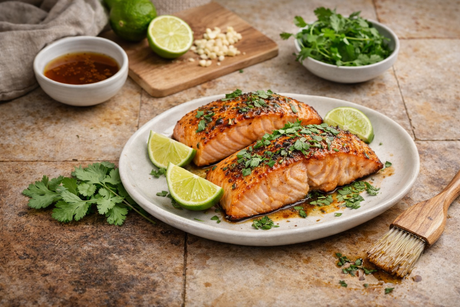 Persian Lime & Honey Ginger Salmon Glaze