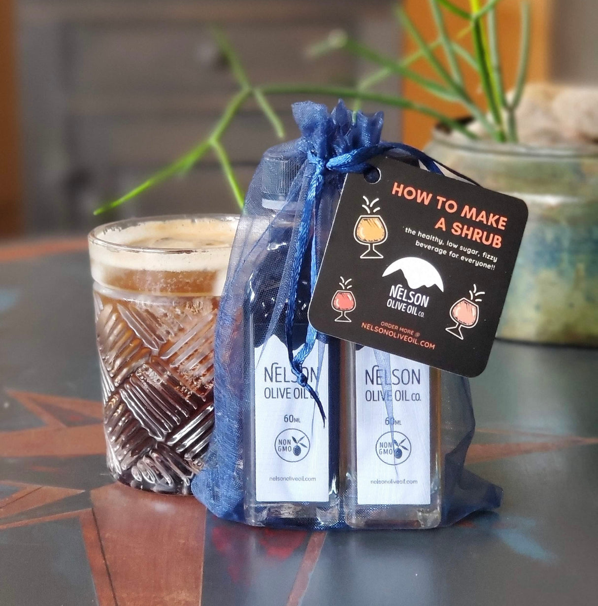 "Shrub Set" Infused Balsamics Pack (2x60ml)