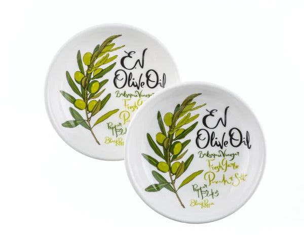2 Pack Dipping & Appetizer Plates