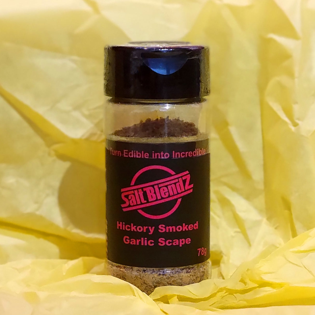 Hickory Smoked Garlic Scrape Sea Salt (Salt Blendz™) 78g