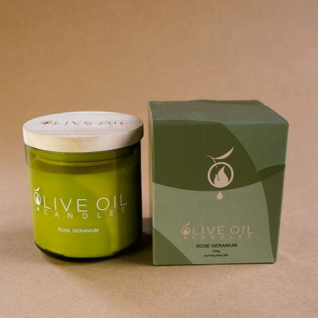 Candle - Rose Geranium (200g)