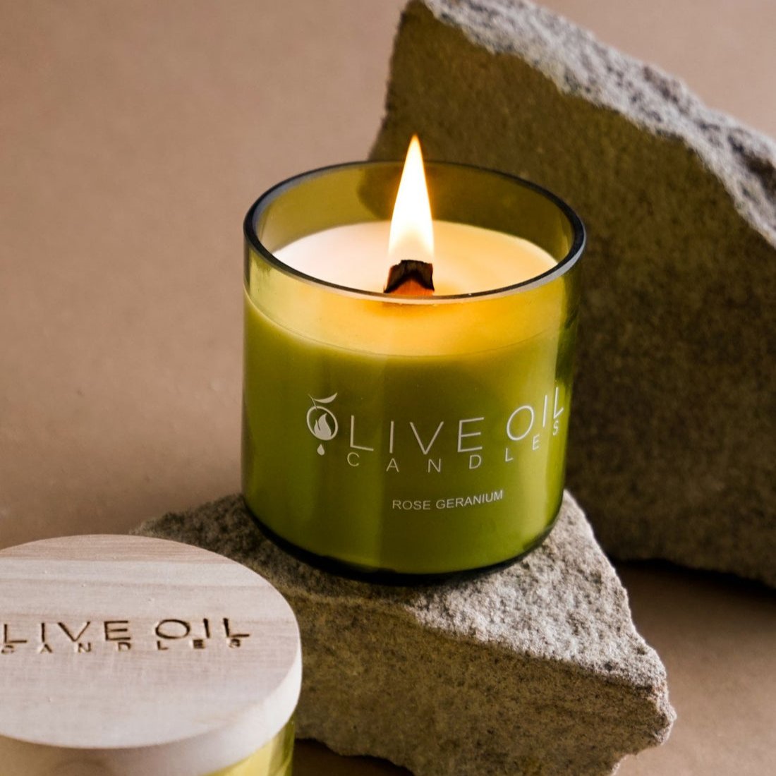 Candle - Rose Geranium (200g)