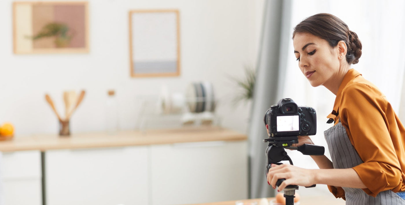 Setting Up for a video review of nelson olive oil co products